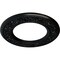 Ekena Millwork Blackthorn Ceiling Medallion (Fits Canopies up to 7 1/2"), 13 3/8"OD x 7 1/2"ID x 3/4"P, Jet Black CM13BLBLF - alternate 3